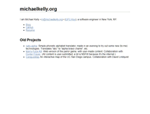 Tablet Screenshot of michaelkelly.org